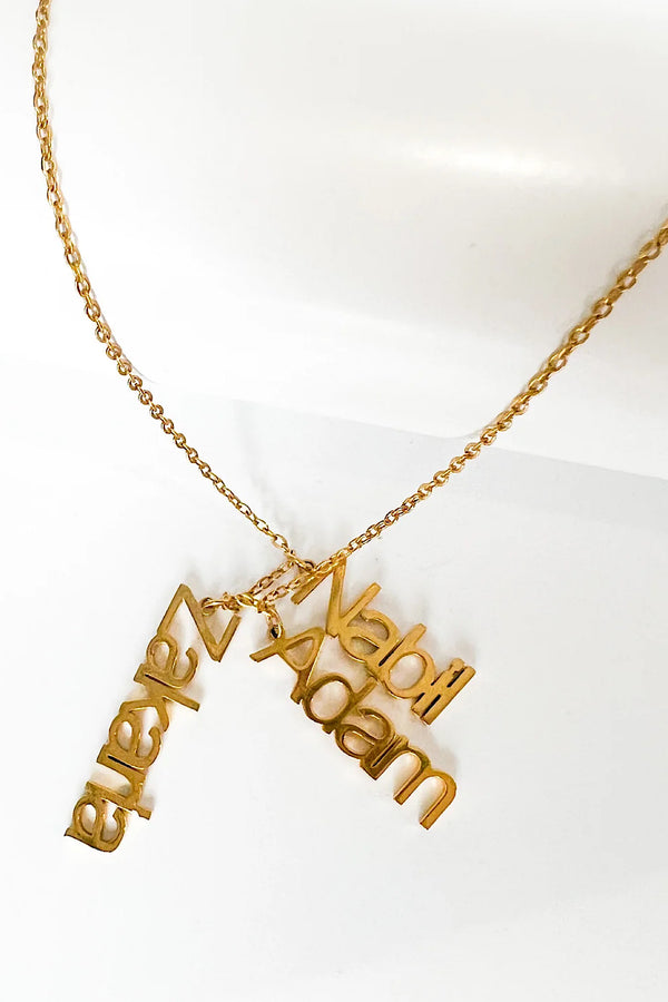 MULTIPLE CUSTOM NAME NECKLACE